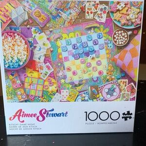 Buffalo Games 1000 Piece Puzzle - Kitschy Game Night